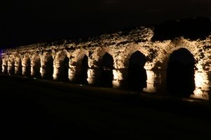 Restauration de l'aqueduc